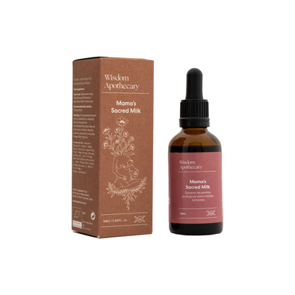 Extracto para la lactancia Mama’s Sacred Milk 50ml: Hinojo, Cardo Mariano, Moringa, Melisa._0