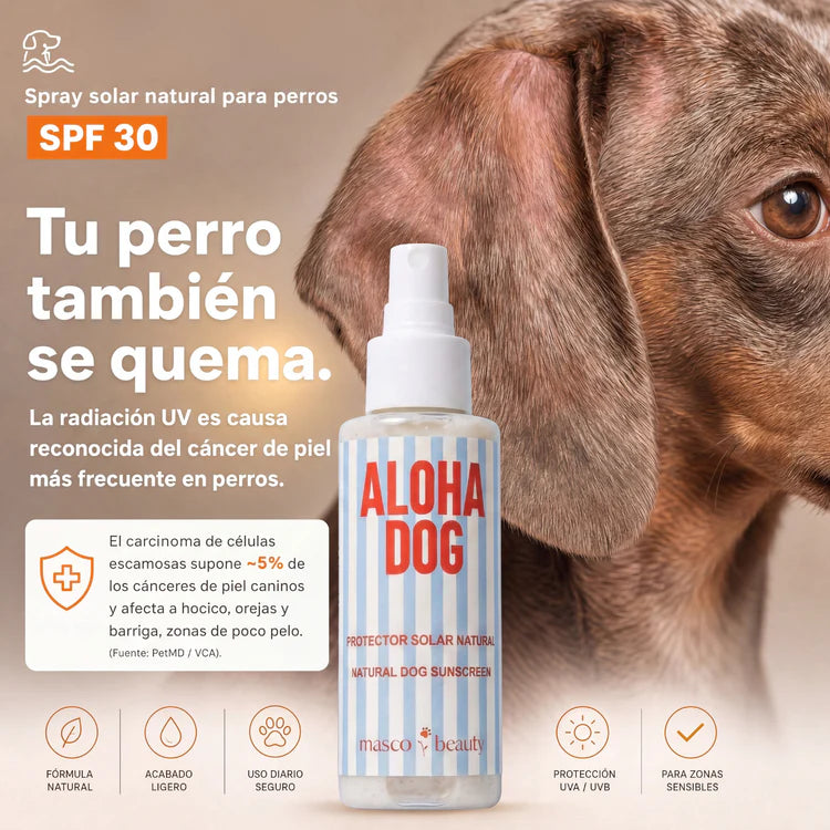 Protector solar para perros SPF 30 Masco Beauty 100 ml