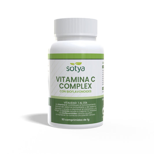 Vitamina C Escaramujo Sotya, 90 comprimidos