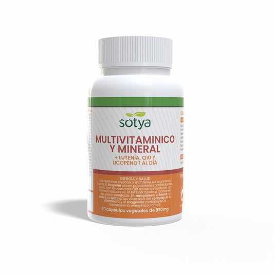 Multivitamínico Y Mineral Sotya 60 Cápsulas 820mg