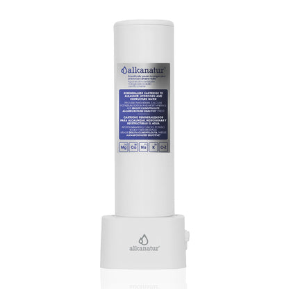 Filtro alcalinizador ionizador Alkanatur con base