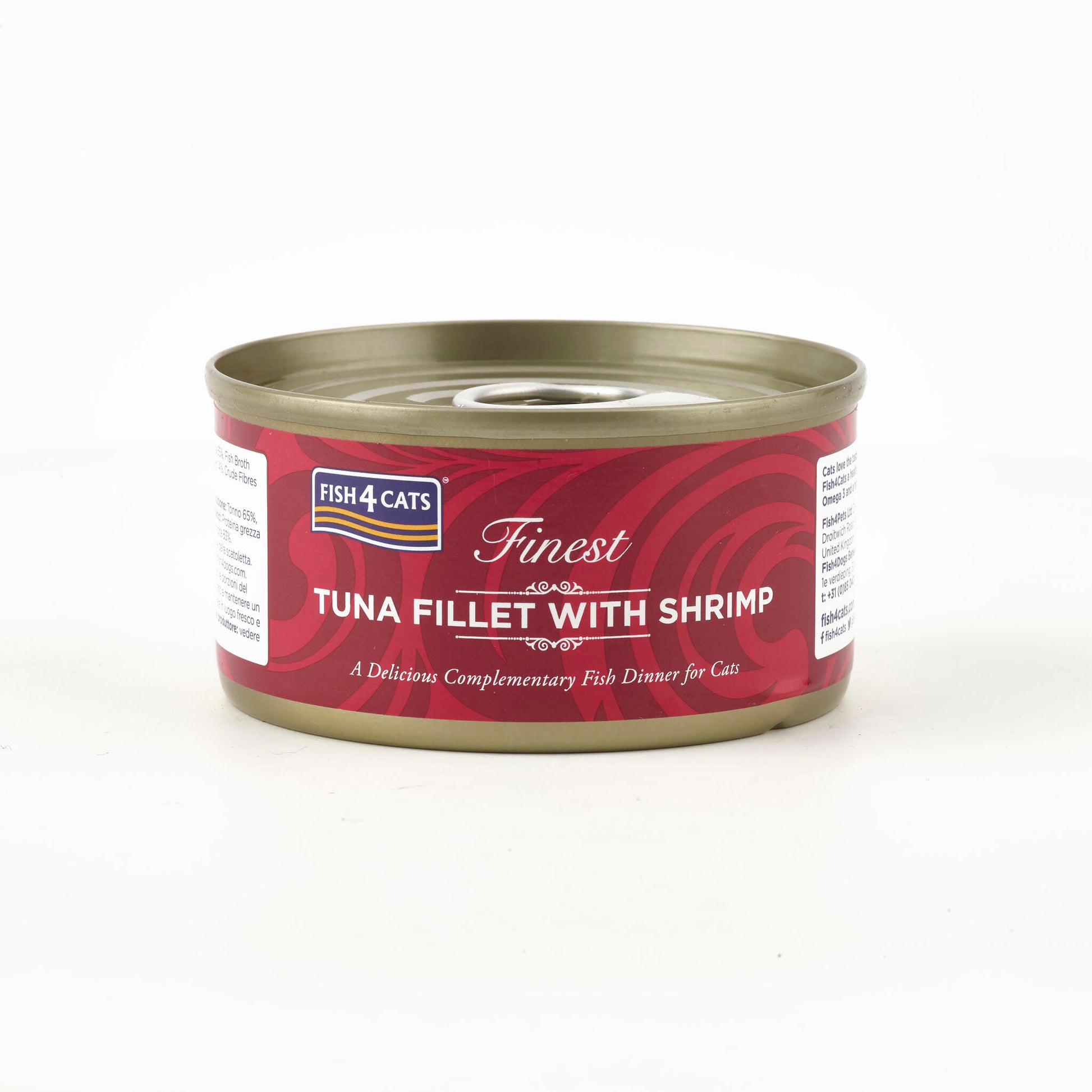 Fish4cats Filete Para Gato – Atún Con Camarón 70 G (pack De 10)_3