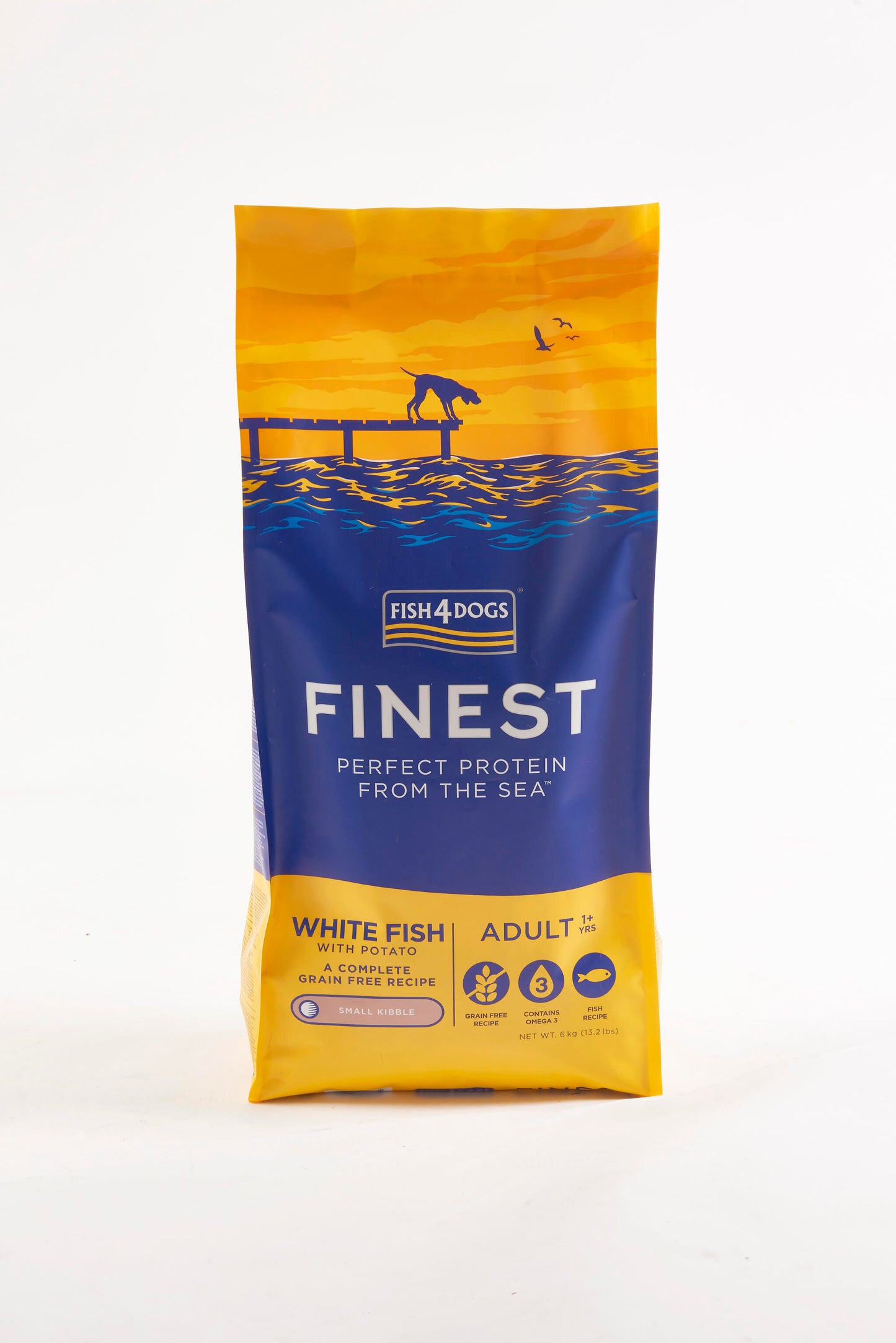 Fish4dogs Pienso Razas Pequeñas Sin Cereales – Pescado Blanco Y Patata 6 Kg_1