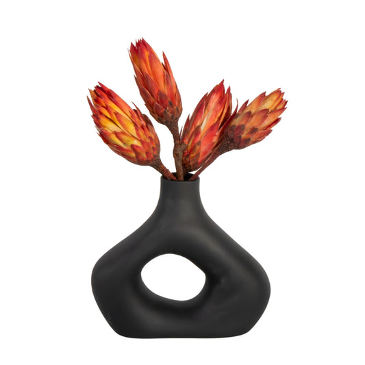 Flores Secas - 5 Pzs - Ramo 'protea Pendula Red'_0