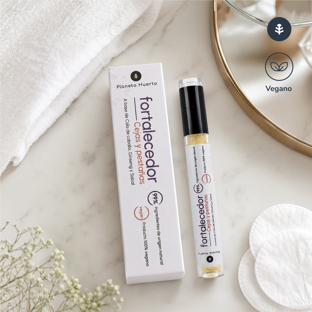 Fortalecedor de Cejas y Pestañas Planeta Huerto 5 ml