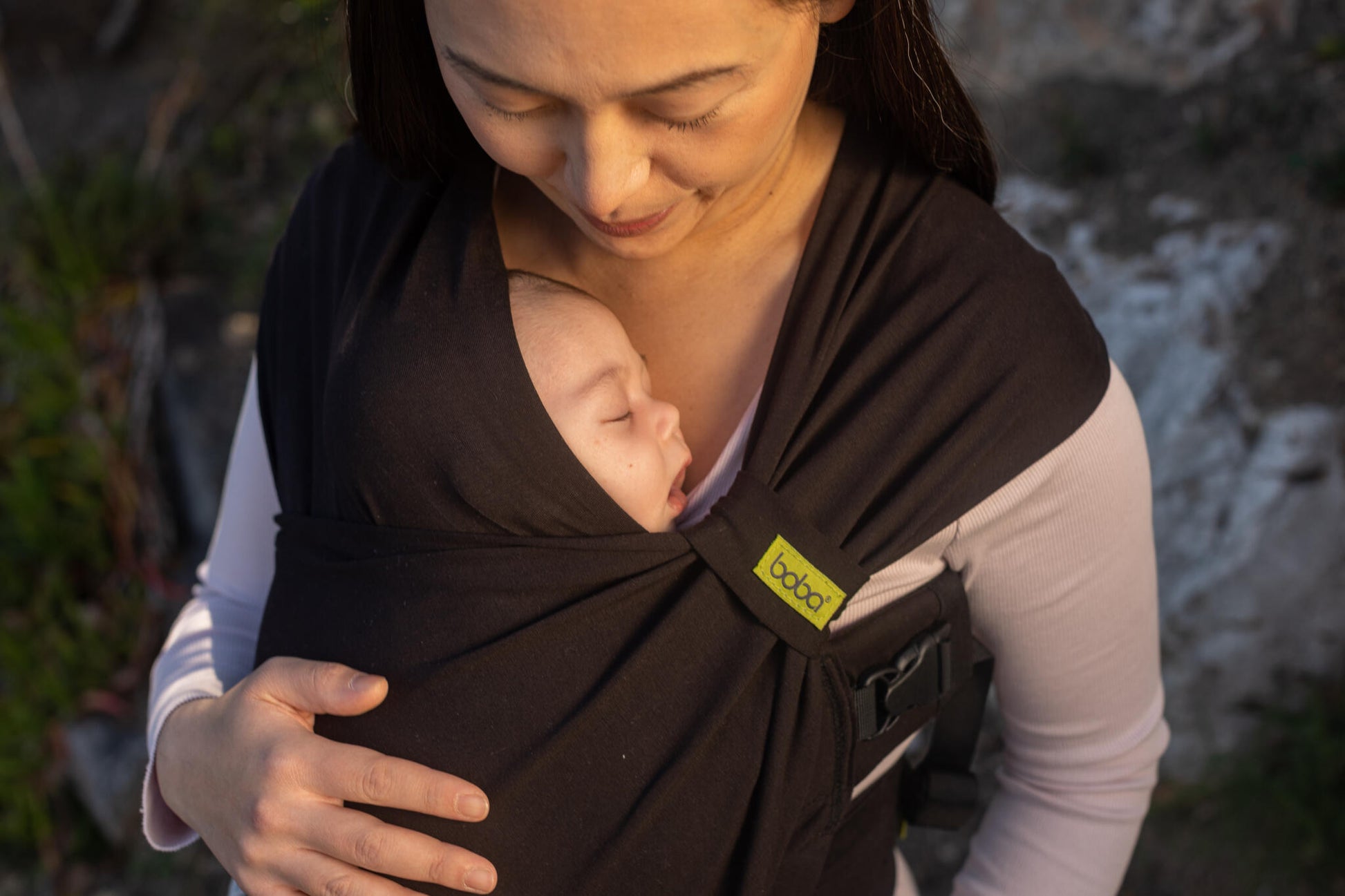 Fular Mochila Portabebé Boba Bliss. Black_2