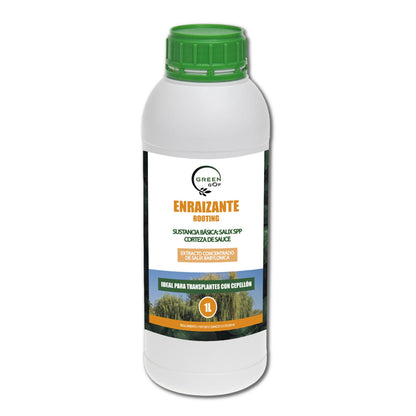 GREEN GOF Enraizante Líquido, 1L. Orgánico con Hormonas Naturales. Estimula y Aumenta el Crecimiento de Raíces._0