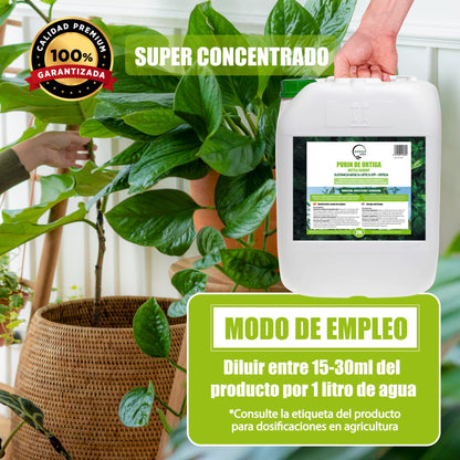 GREEN GOF Purin De Ortiga, 20L. Insecticida, Fungicida, Acaricida. Orgánico y 100% Natural. Curativo y Preventivo._4