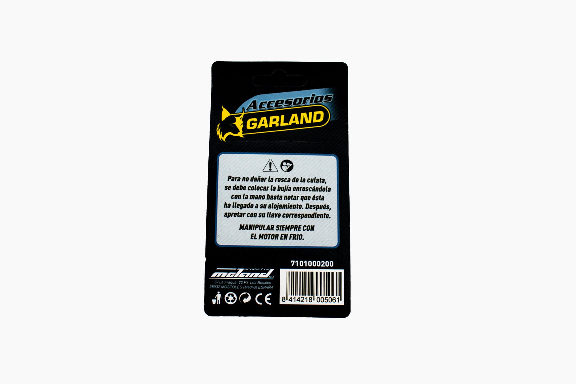 Garland - 7101000200 Pack 2 Unidades Bujías 4t, Cuello Corto, Grado Térmico 2, Rj19lm_2