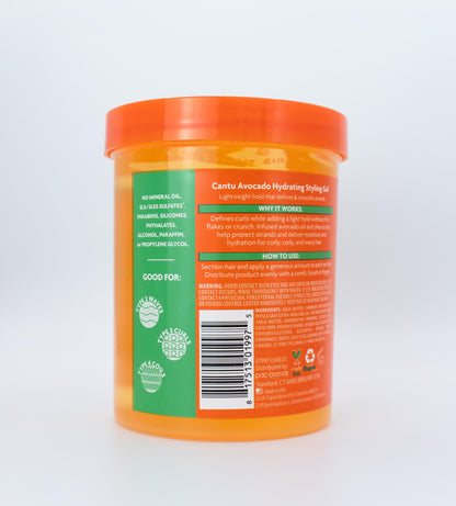 Gel Estilizador Hidratante Avocado Cantu 524g_1