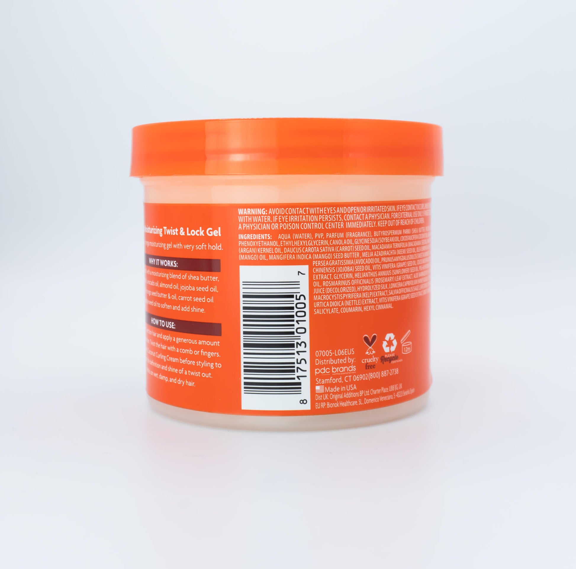 Gel Hidratante Para Giros Y Bloques For Natural Hair Cantu 370g_1