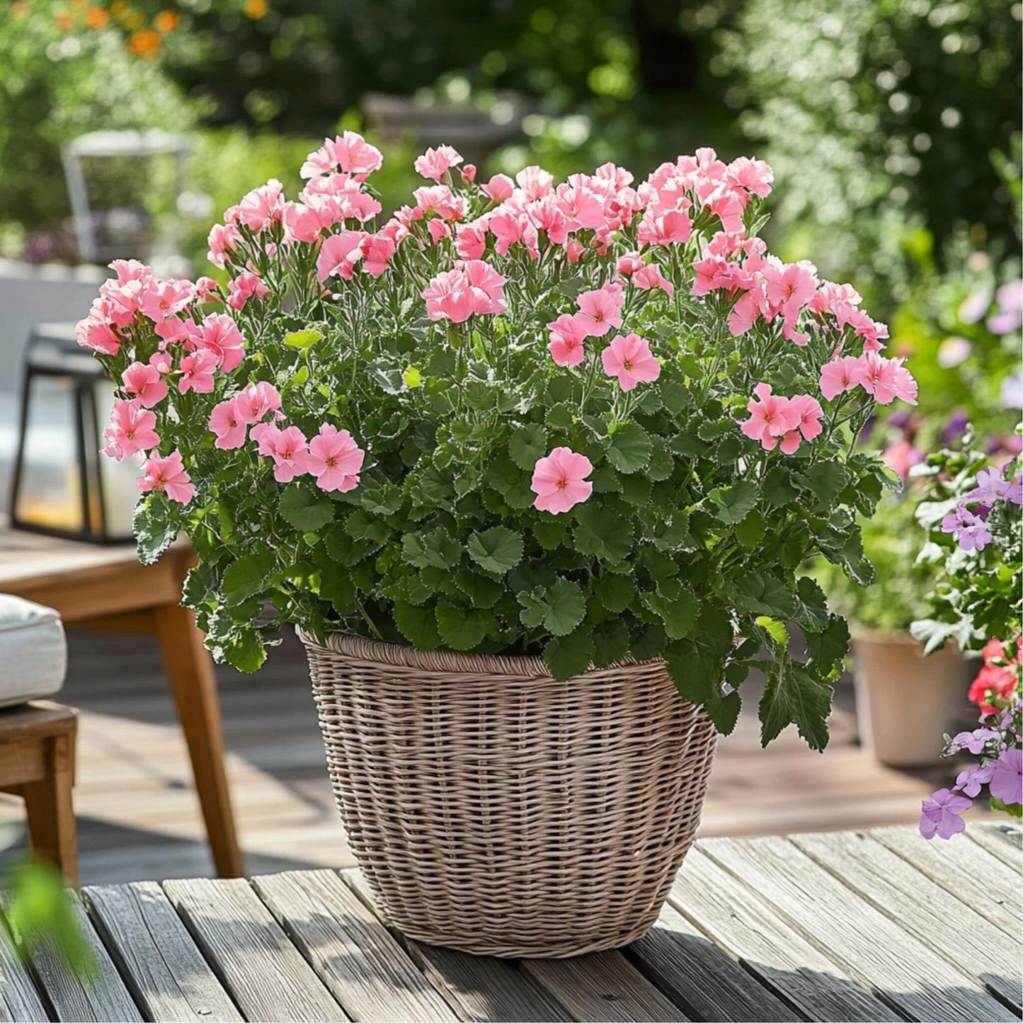Geranio Real - 6 Pzs - Pelargonium - Altura 15-25cm - ⌀105cm_1