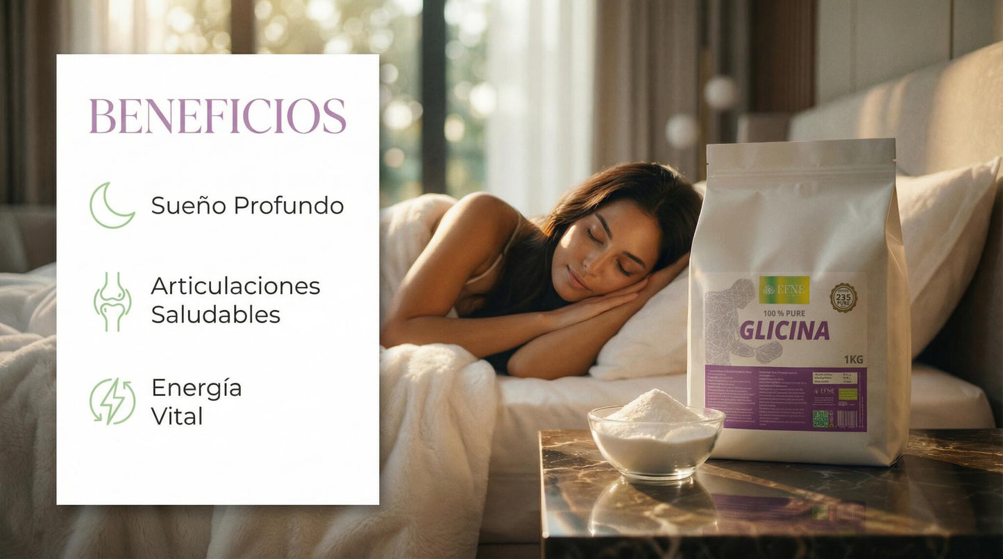 Glicina 100% Pura Efne 1 Kg | 333 Tomas | Aminoácido_3