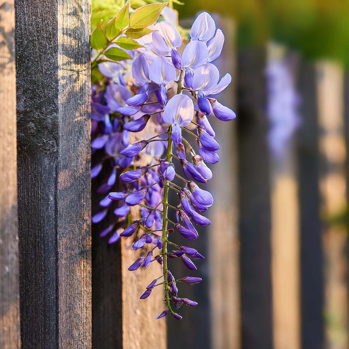 Glicinia China - 3 Pzs - Wisteria Sinensis - Altura 25-40cm - ⌀9cm_3