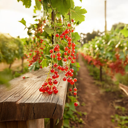 Grosella Roja - 4 Pzs - Ribes Rubrum 'jonkheer Van Tets' - A50-60cm - ⌀15cm_1