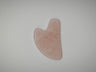 Gua Sha facial de cuarzo rosa para masaje facial y cuidado de la piel · Unisex