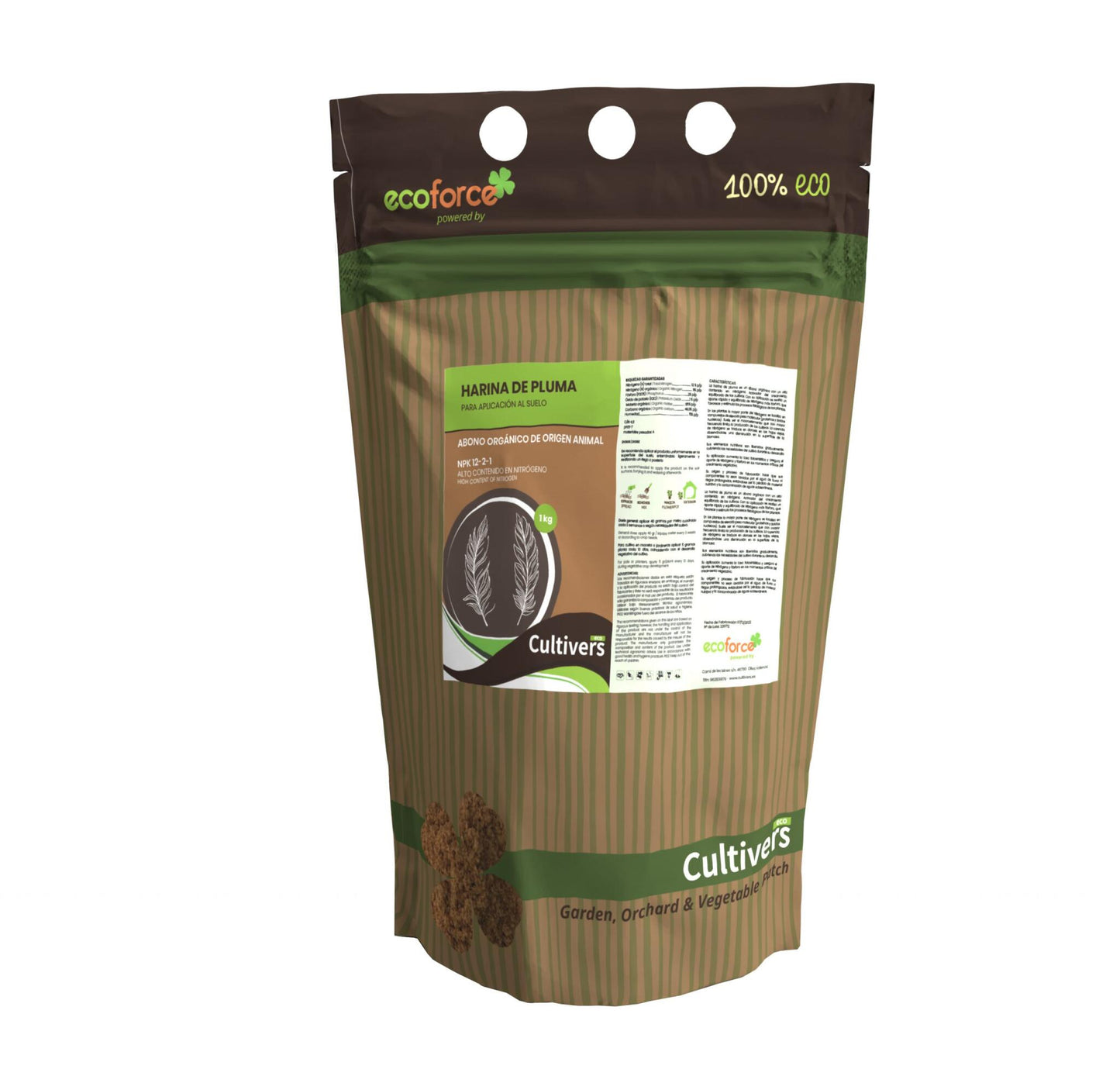 Harina De Pluma Cultivers 20 Kg_0