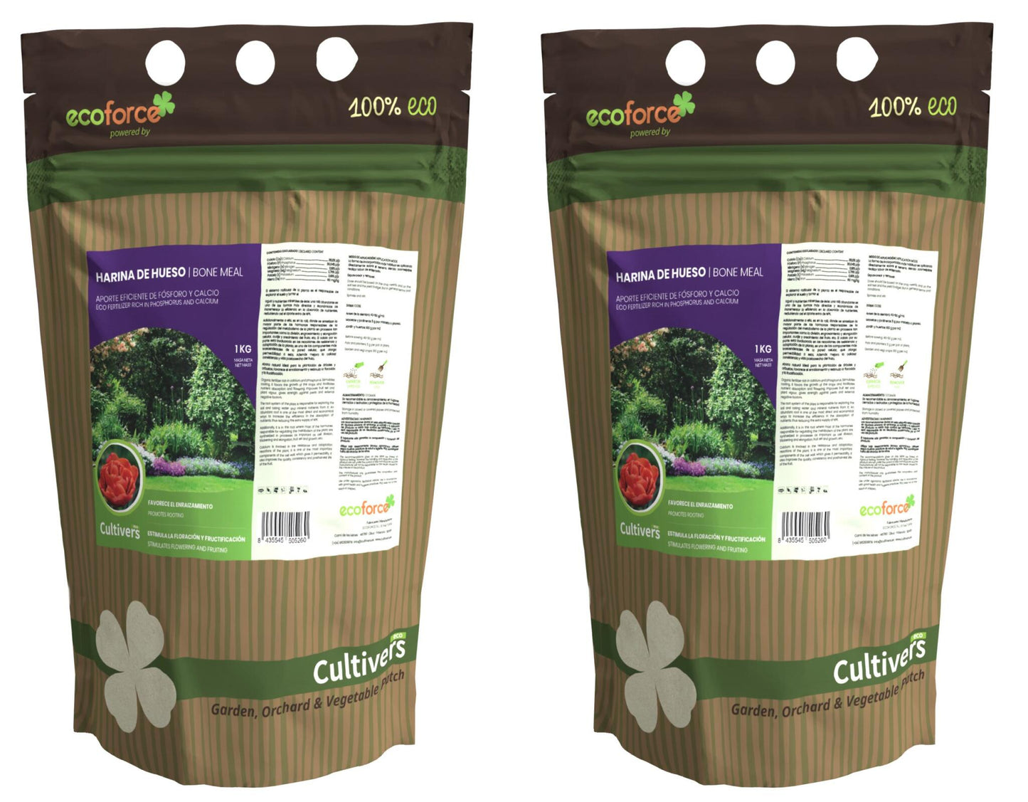 Harina Hueso Cultivers 2x1kg_1