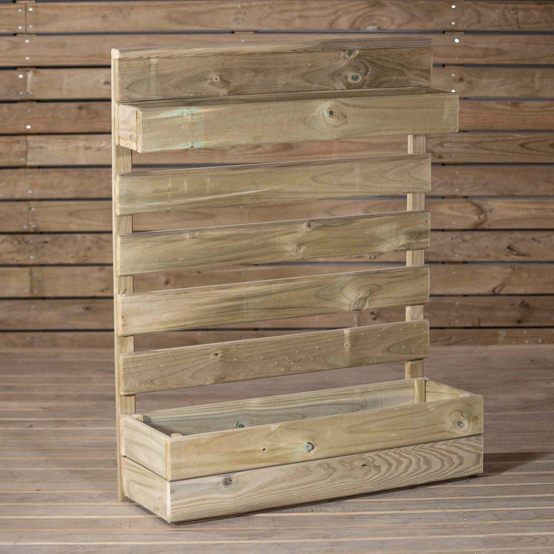 Huerto Vertical Zenira De Madera Tratada Vidahuerto 120x80x13 Cm._3
