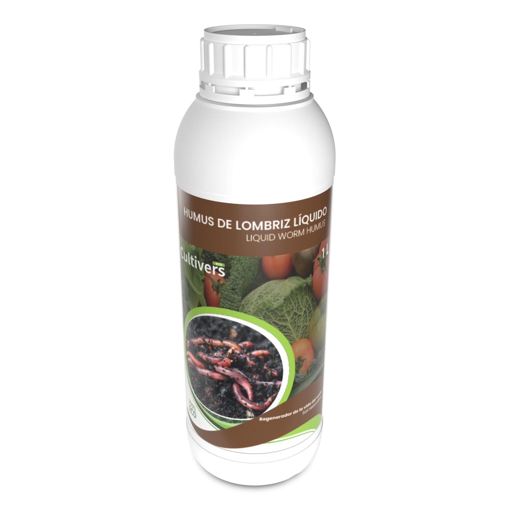 Humus De Lombriz Líquido Cultivers 1 L_0