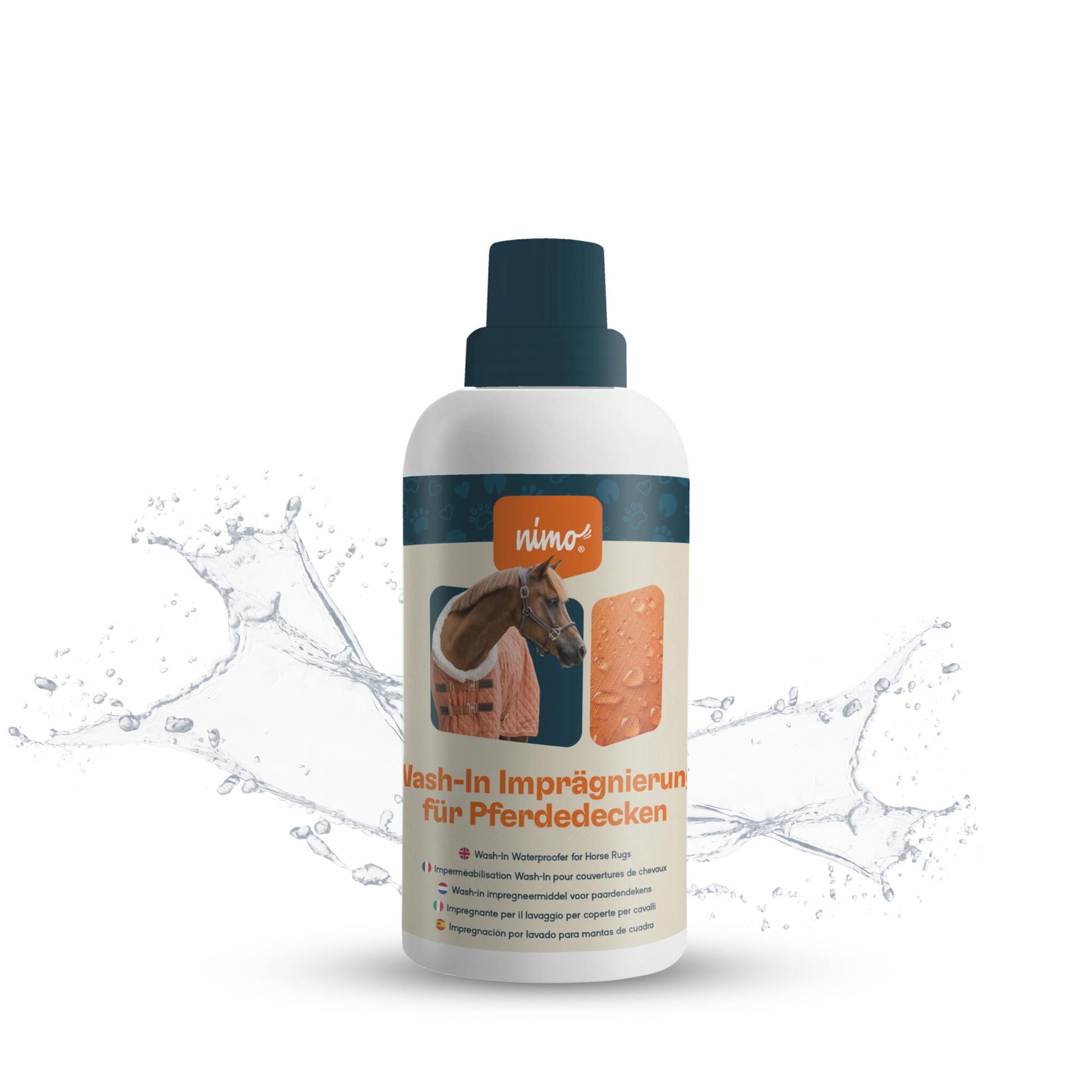 Impermeabilización Wash-in Para Mantas De Caballo - Nimo - 500 Ml_0