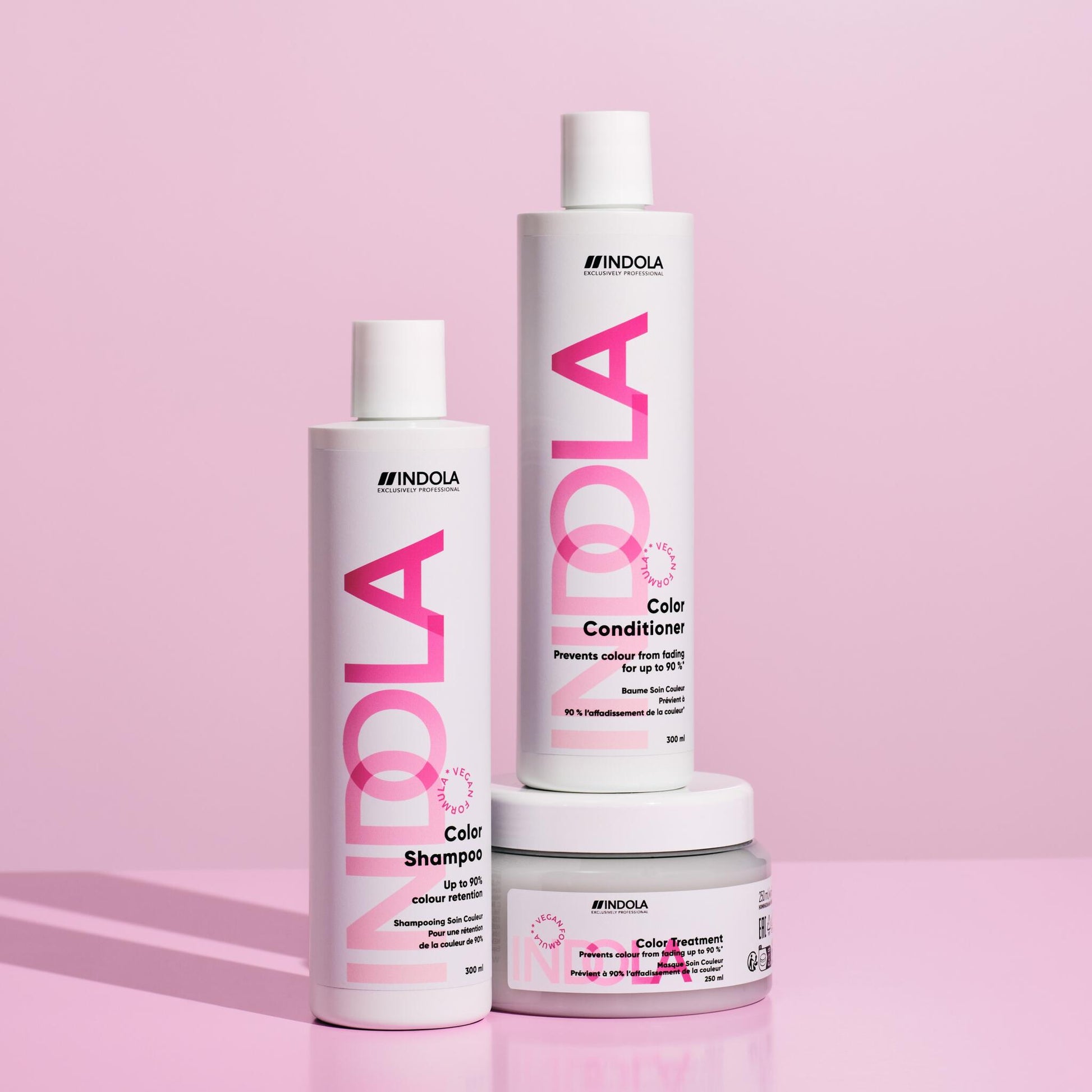 Indola Acondicionador Protector Del Color Profesional Para Cabello Teñido 300ml_4
