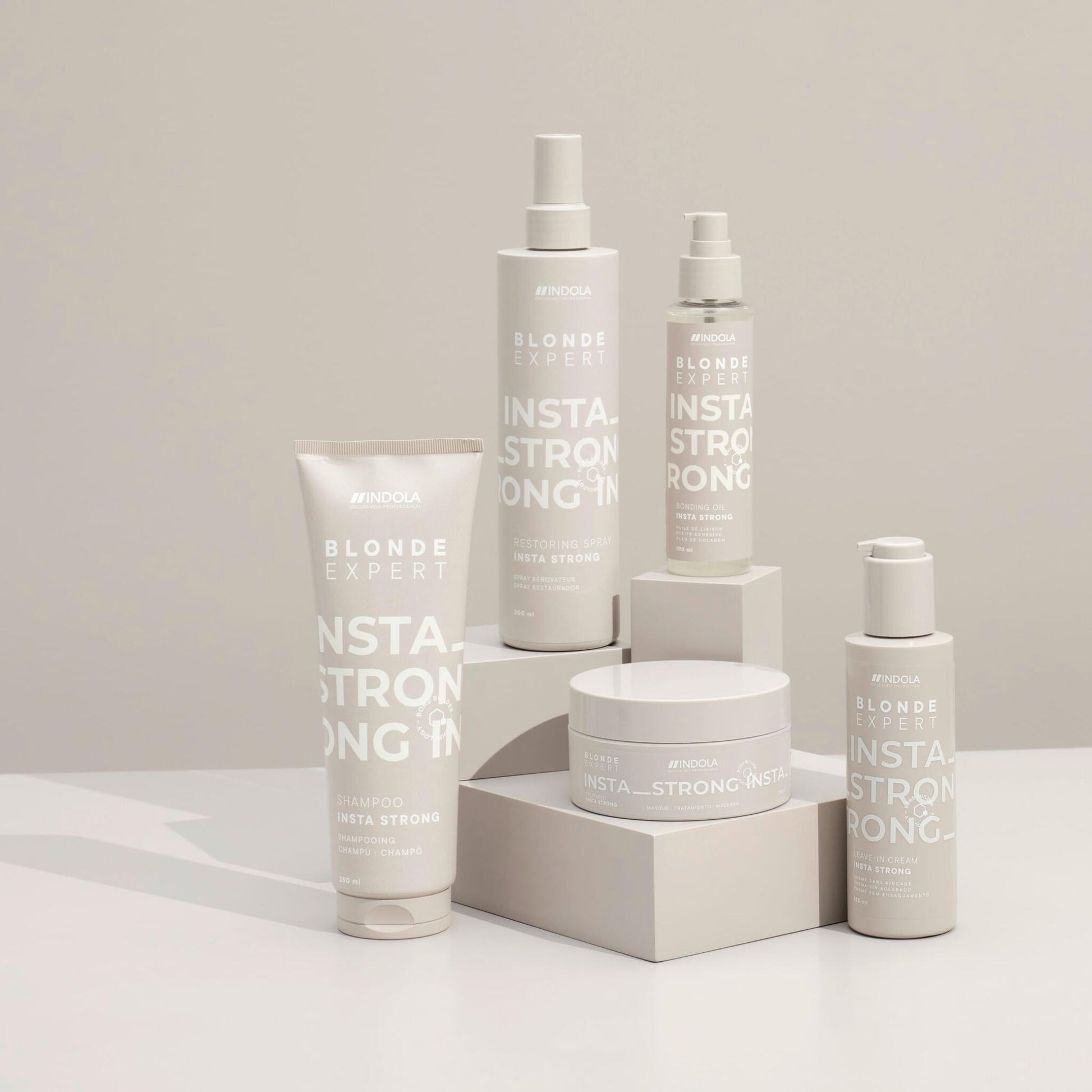 Indola Crema Sin Aclarado Insta Strong Para Rubios Profesionales 145ml_2