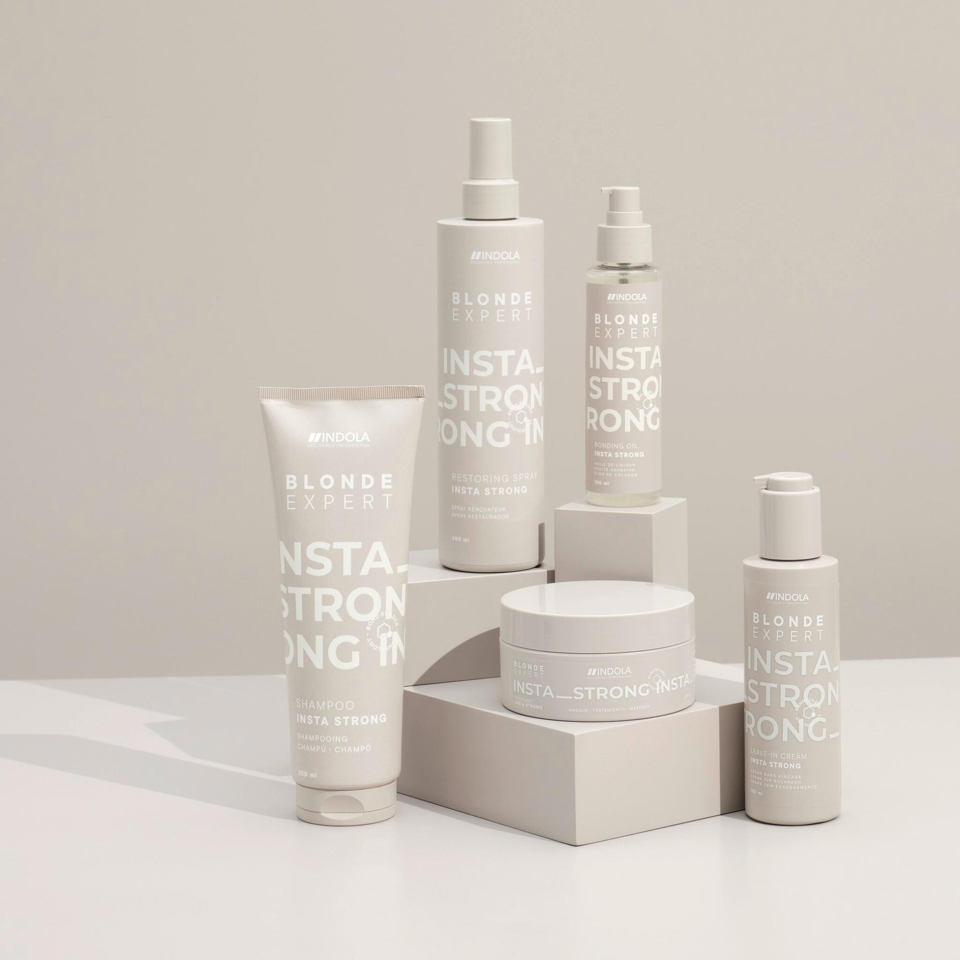 Indola Crema Sin Aclarado Insta Strong Para Rubios Profesionales 145ml_4