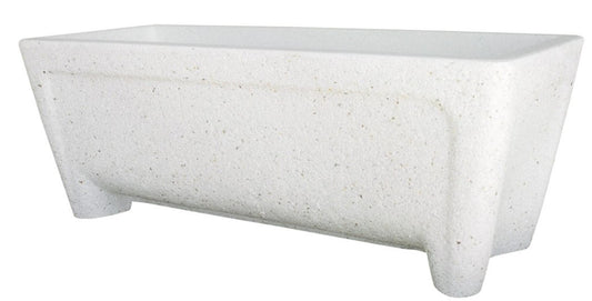Jardinera De Granito Rita. 115 cm largo x 48 cm ancho x 41 cm alto. 109 kilos. 91 litros_0