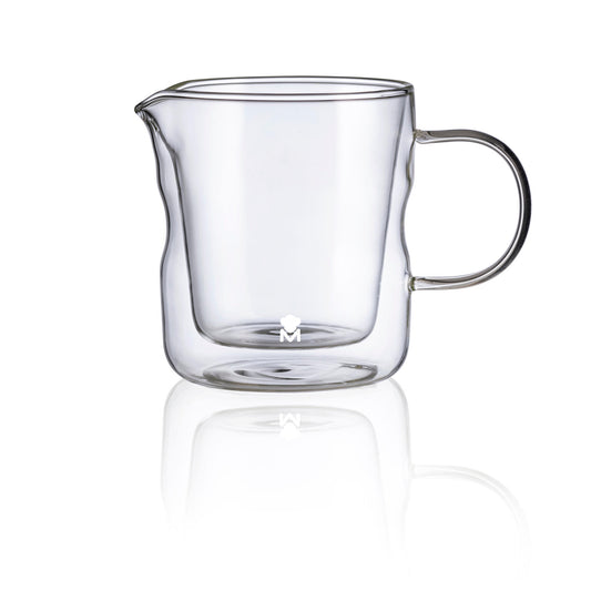 Jarra De Leche De 450ml Mixology De Doble Pared En Borosilicato Masterpro_0