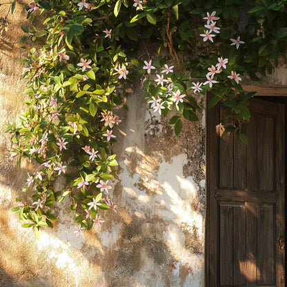 Jazmín Estrellado - 3 Pzs - Trachelospermum Jasminoides - Altura 25-40cm - ⌀9cm_1