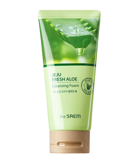 Jeju Fresh Aloe Cleansing Foam_ Espuma Limpiadora_150g_0