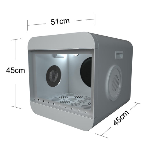 Jowy Secadora Automática De Mascotas, Cómodo Y Ventilado, Secado Rápido,silencio, 65l, 1200w_0