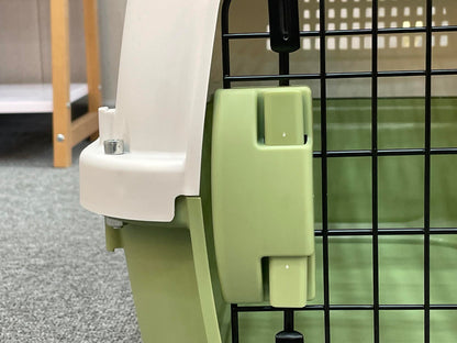 Jowy Transportín Para Mascotas Perro Y Gato De 23 Pulgadas (58 Cm) Con Dos Puertas De Carga Superior_4