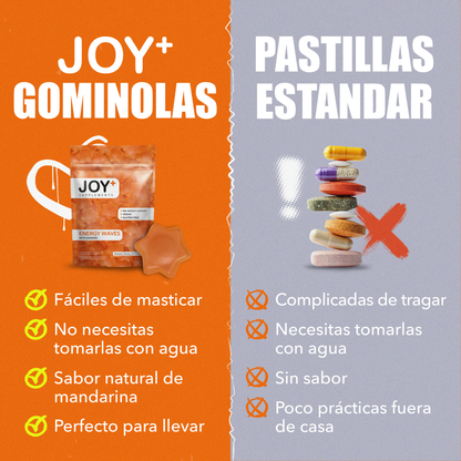 Gummies Energía con Ginseng JOY+ 60 uds