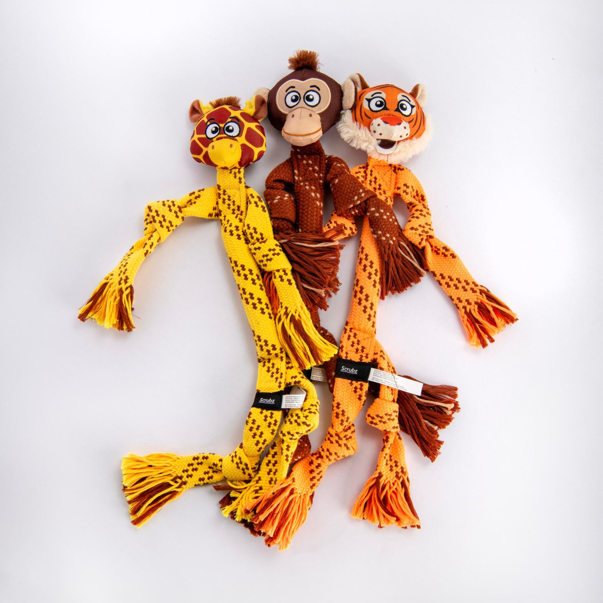 Juguete Cuerda Para Perro Safari Jirafa 44cm_0
