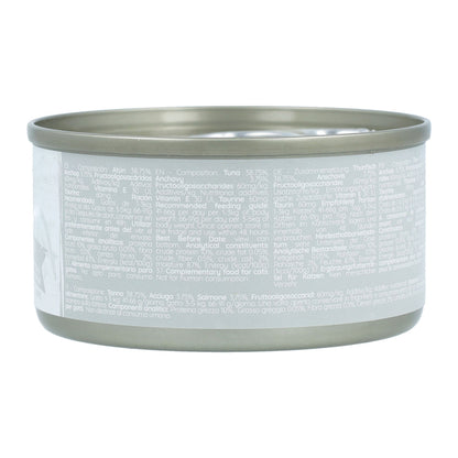 Kit Cat Lata Toppers - Atún & Anchoas 80 g Comida húmeda para gatos