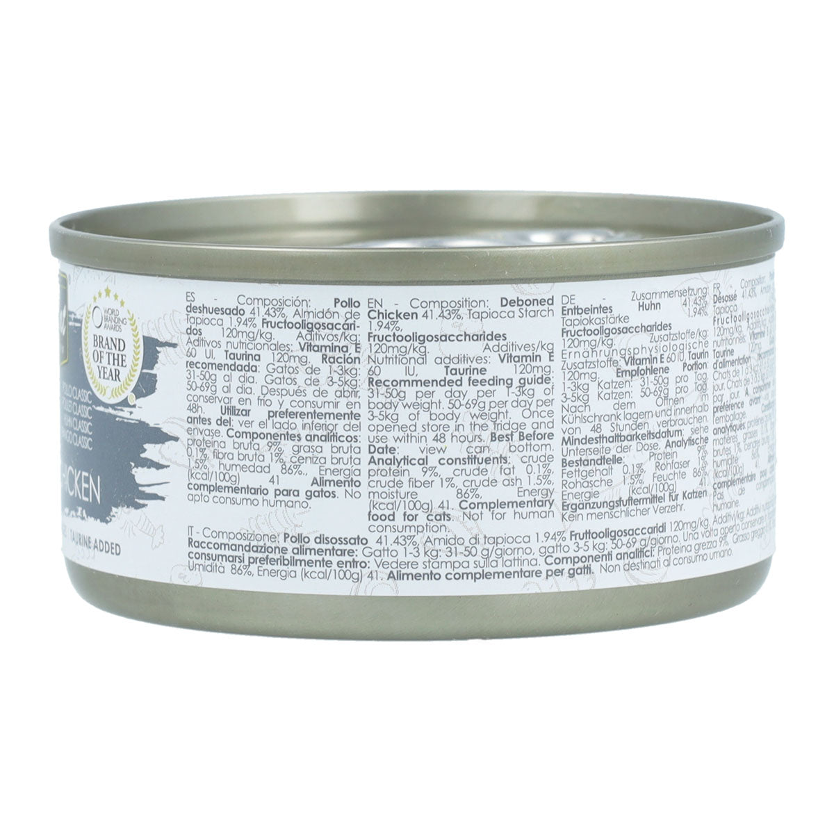 Kit Cat Lata Gravy - Pollo Classic 70 g Comida húmeda para gatos en salsa