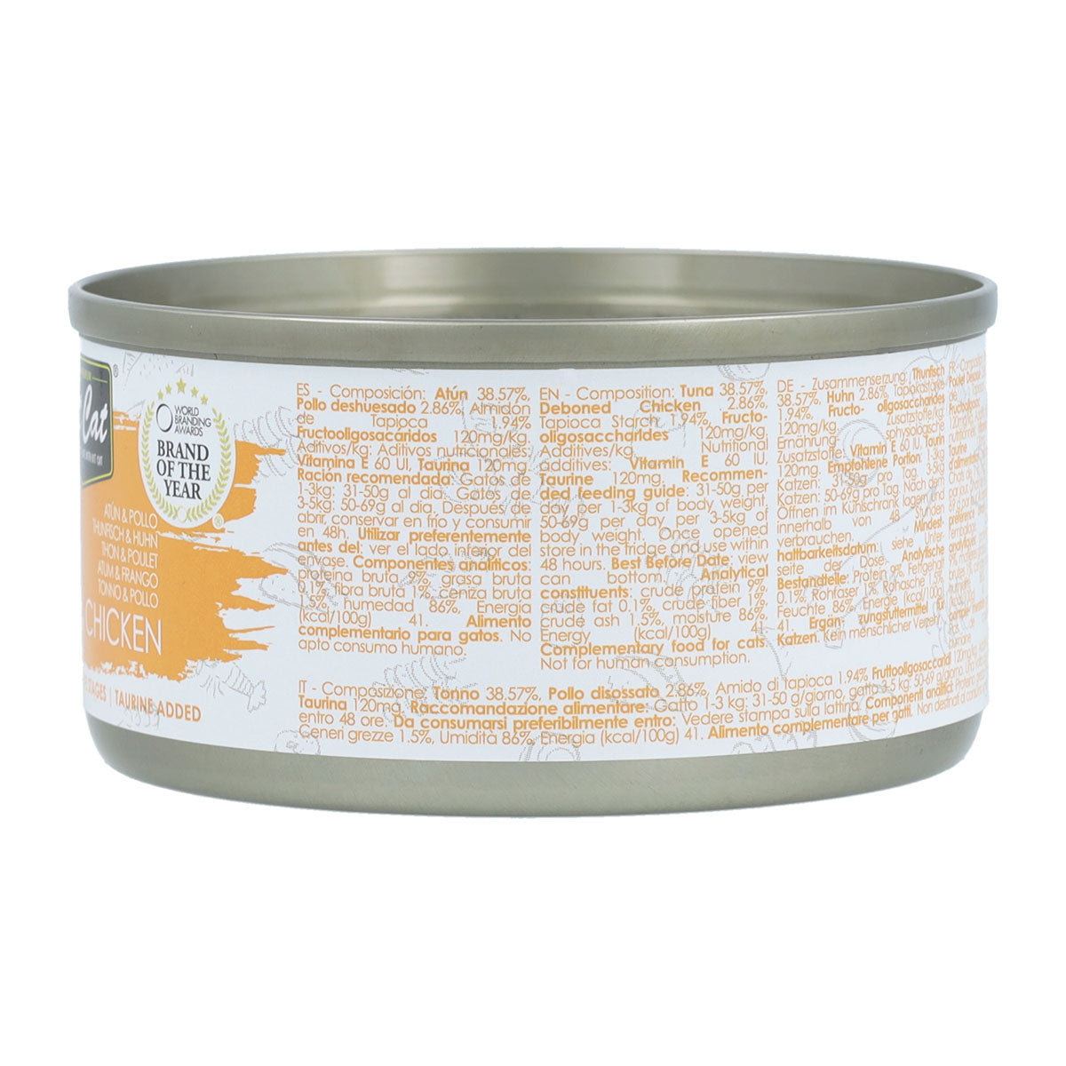 Kit Cat Lata Gravy - Atún & Pollo 70 g Comida húmeda para gatos en salsa