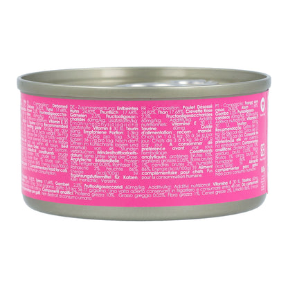 Kit Cat Lata Toppers - Pollo, Atún & Gamba 80 g Comida húmeda para gatos