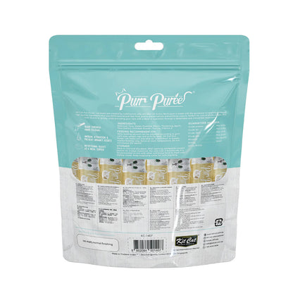 Kit Cat PurrPuree ValuePack - Atún y Fibra Hairball Control Kit Cat 40x15 g Snack cremoso para gatos