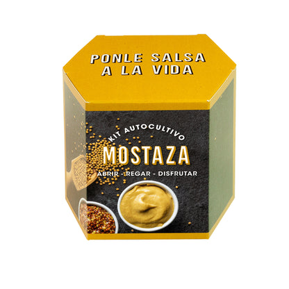 Kit Autocultivo De Mostaza | Cultiva Tus Propias Semillas En Casa | Fácil Y Rápido_0