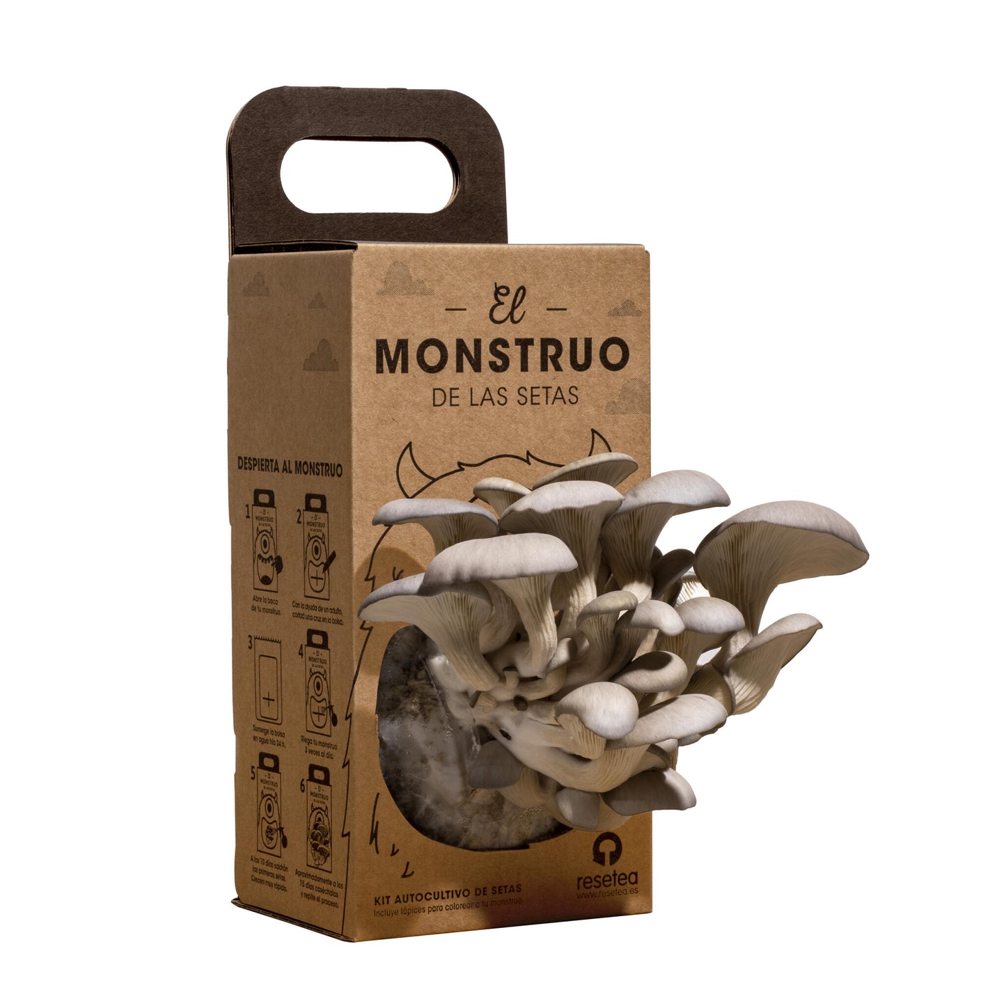 Kit De Setas Para Niños El Monstruo De Las Setas | Stem Montessori | Regalo Educativo Original | Resetea_0
