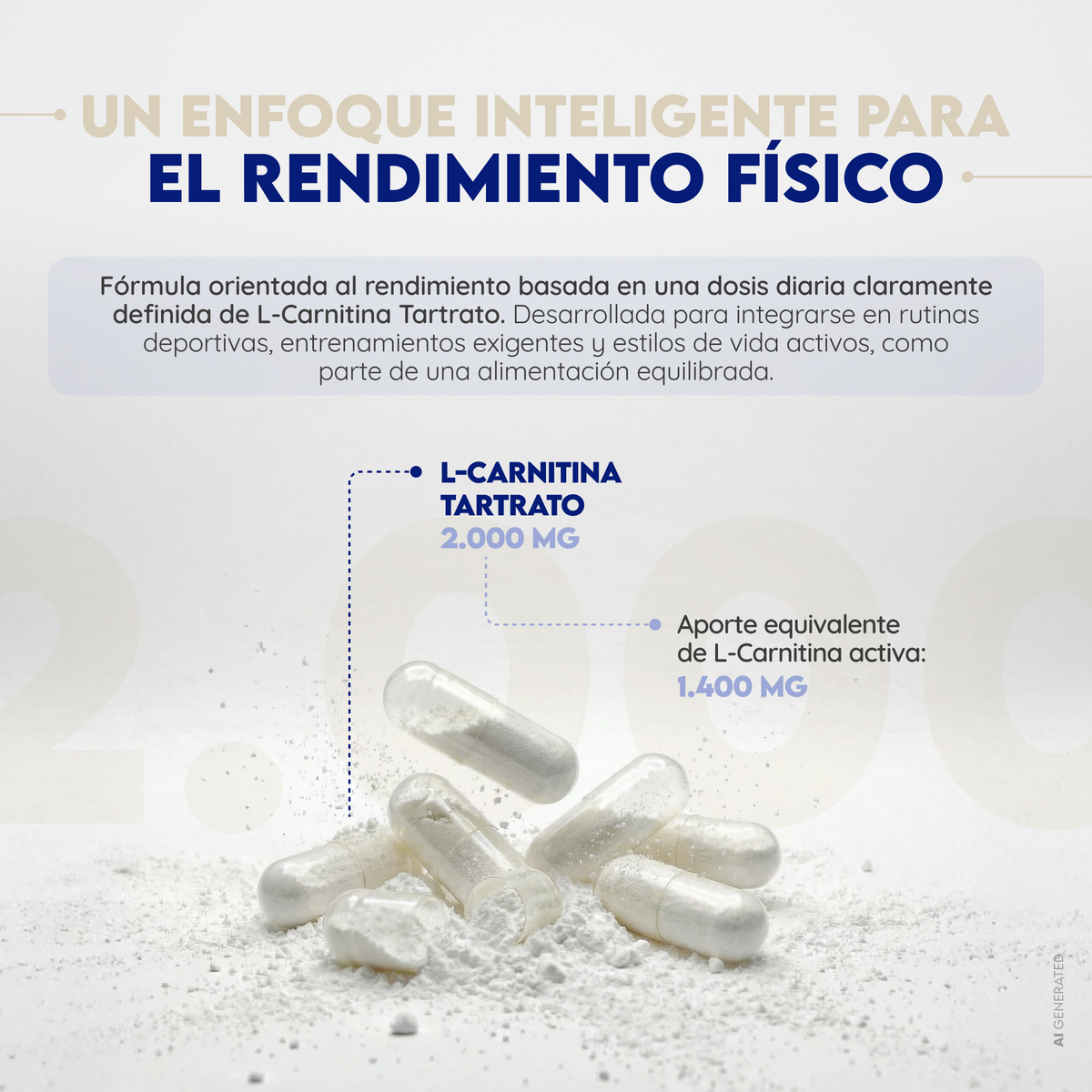 L-Carnitina 2000 60 días Quemagrasa N2 Natural Nutrition 120 cápsulas