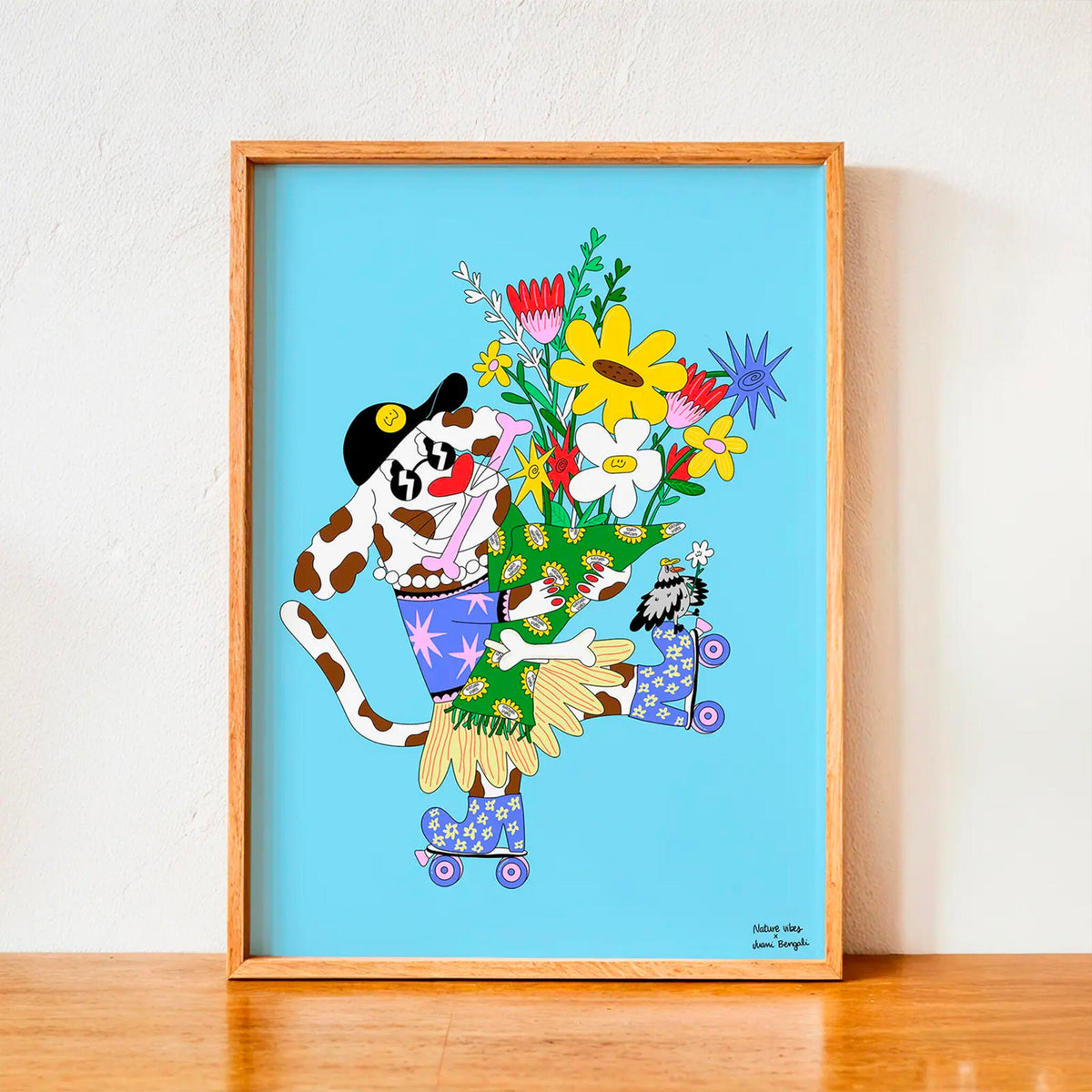 Lámina Decorativa 30x40 cm – Sunday, Ilustración de Juani Bengali - Nature Vibes_2