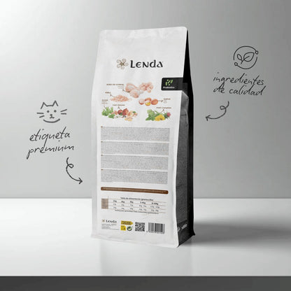 Pienso para Gatos Senior Esterilizados Urinary Grain Free Lenda 2 kg
