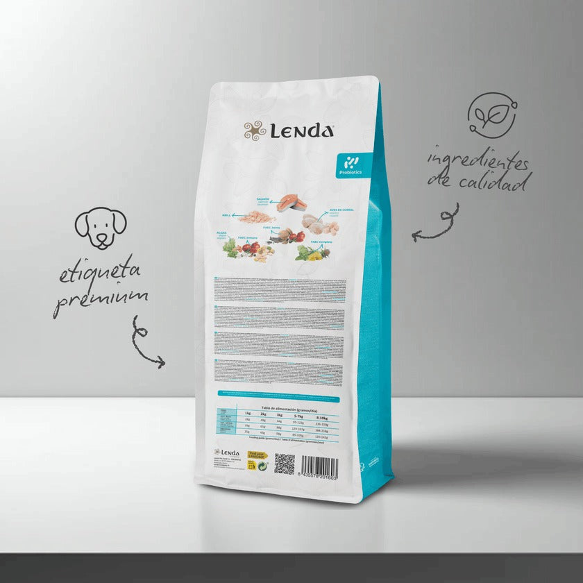 Pienso Light para Perros Pequeños Esterilizados Lenda 2 kg