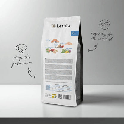 Pienso Hipoalergénico para Perros Pequeños Grain Free Lenda 2 kg