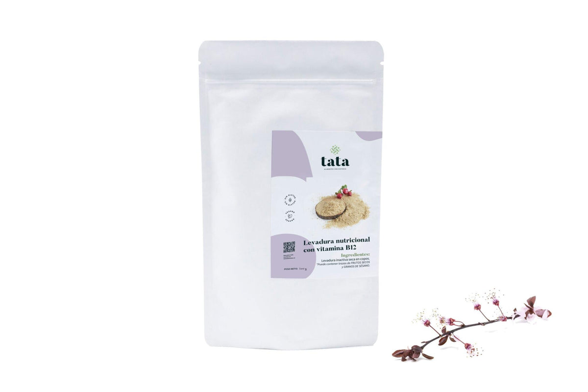 Levadura nutricional en copos con vitamina B12, sabor a queso para cocina vegana 500 g_0