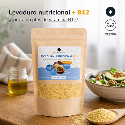 Levadura Nutricional + B12 Planeta Huerto 250 g